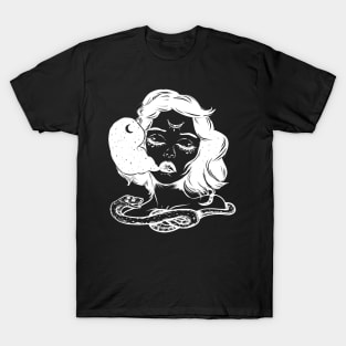 Witch casting a spell T-Shirt